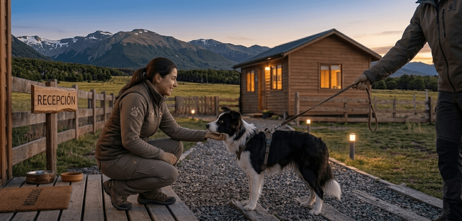 Recepción Hostpet en la Patagonia